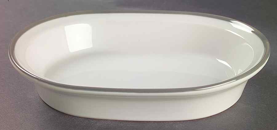 Odin Grey 9" Oval Vegetable Bowl by Noritake-1