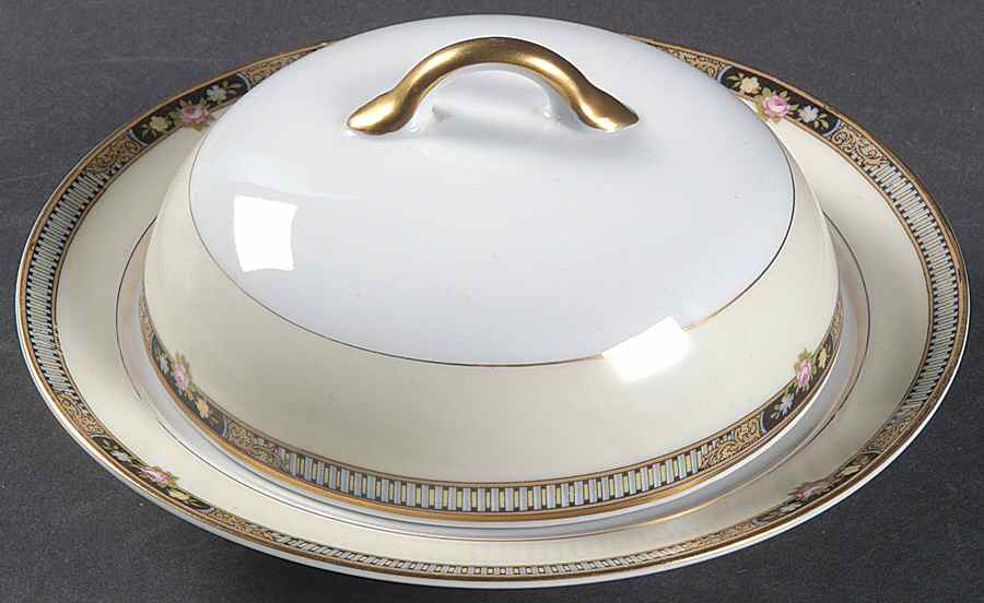 Olanta Round Covered Butter by Noritake-1