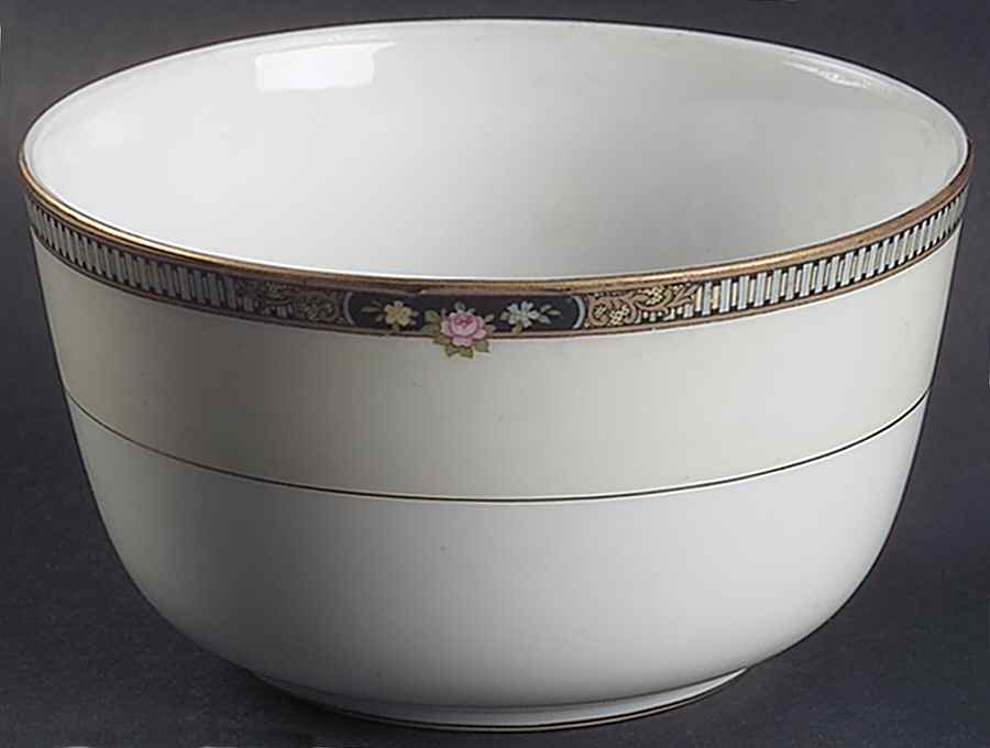 Olanta Cranberry Bowl by Noritake-1