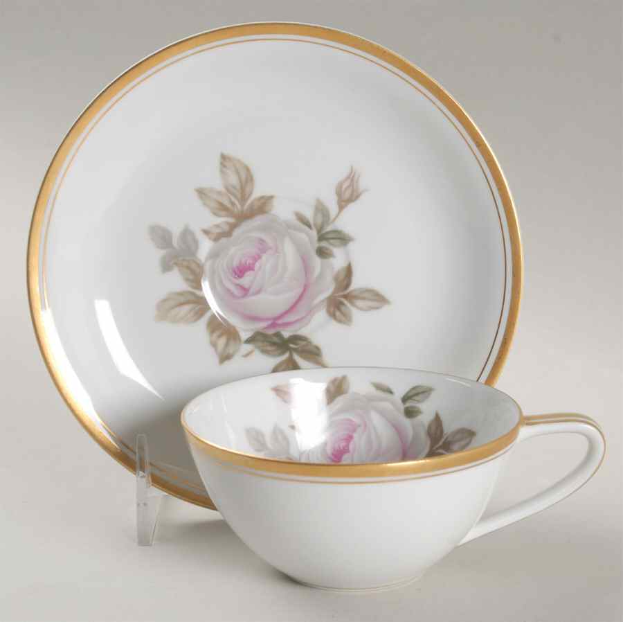 Oliver Flat Cup & Saucer Set by Noritake-1