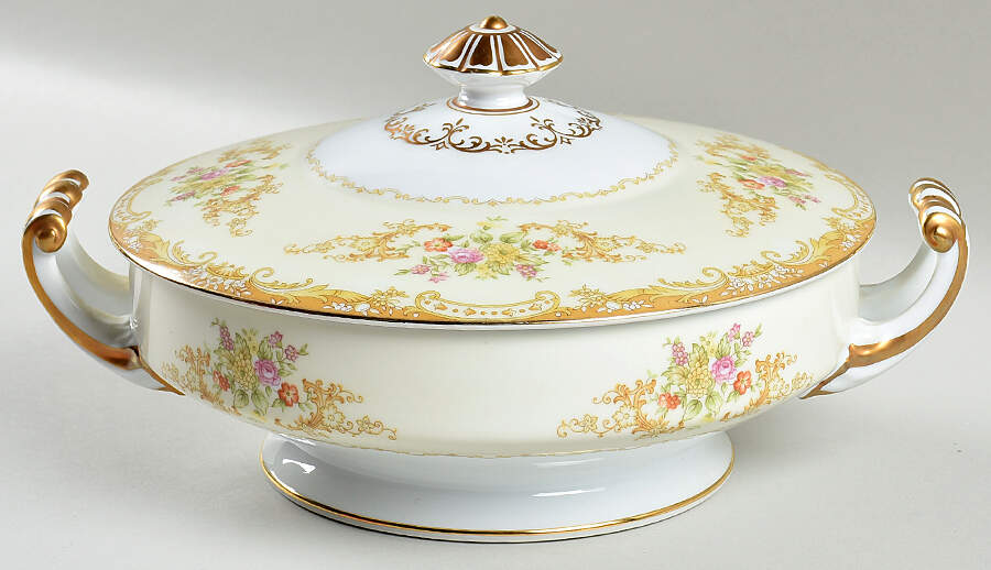Olivia Round Covered Vegetable by Noritake-1