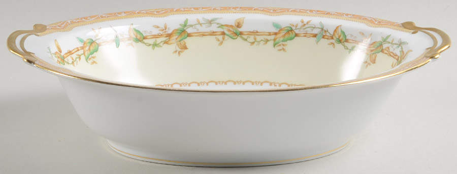 Olympia 10" Oval Vegetable Bowl by Noritake-1