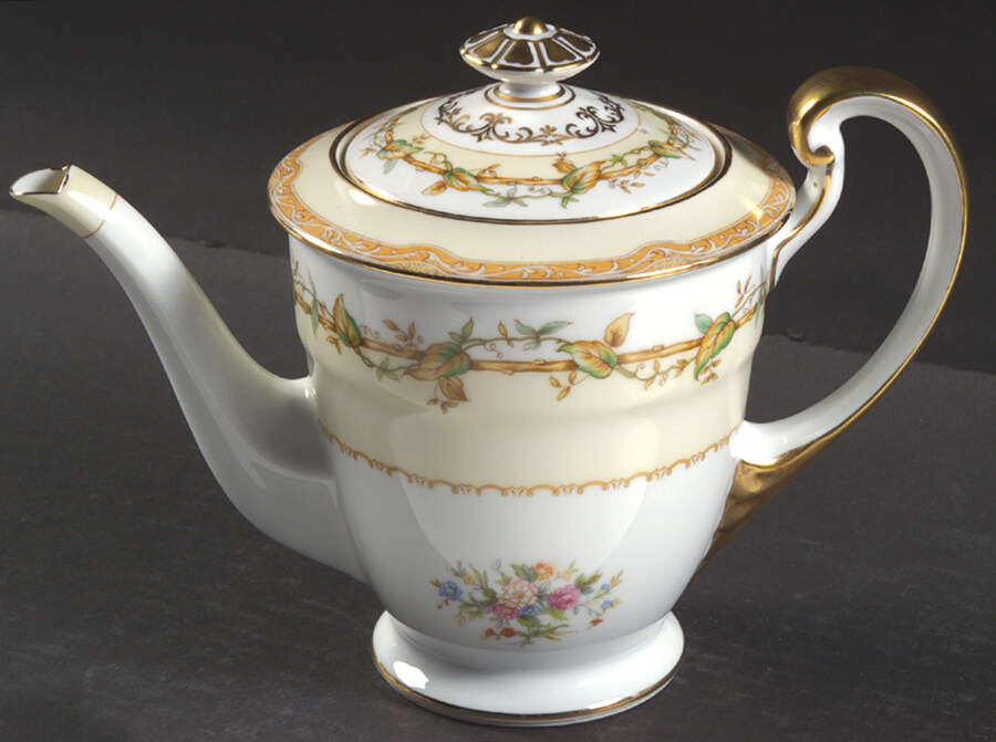 Olympia Teapot & Lid by Noritake-1