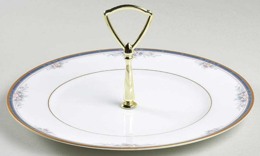 Ontario Round Serving Plate with Handle (DP) by Noritake-1