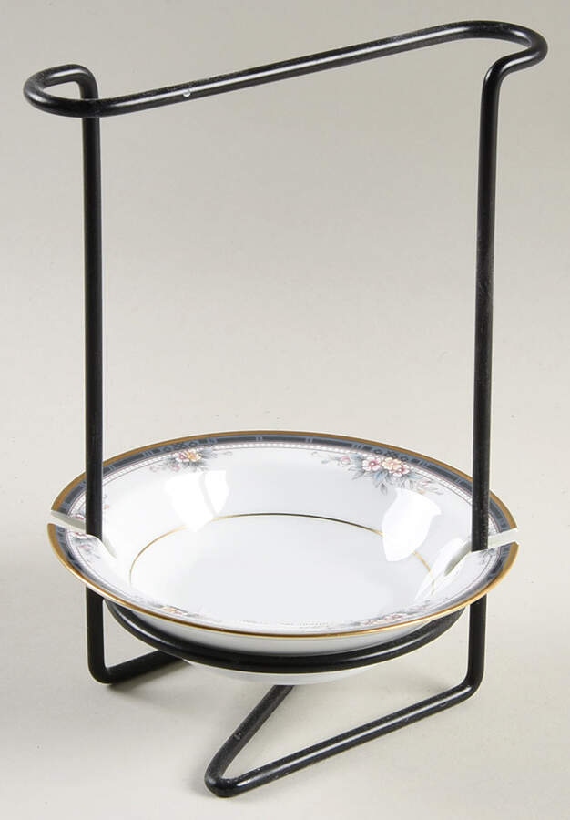Ontario 8"-8 1/4" Salad Serving Set/Utensil Holder  HC by Noritake-1