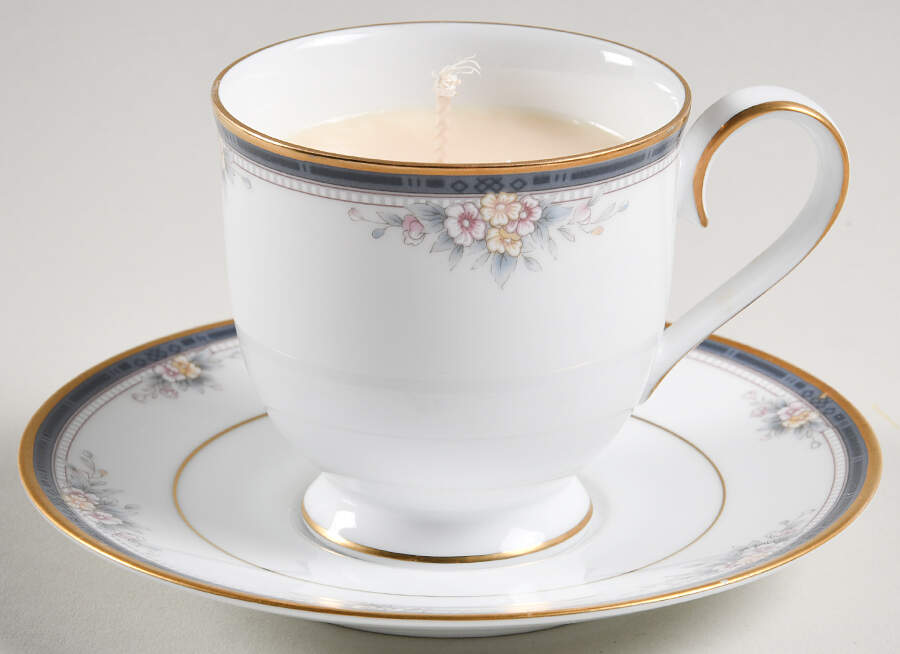 Ontario Scented Cup & Saucer Candle-Lavender  HC by Noritake-1