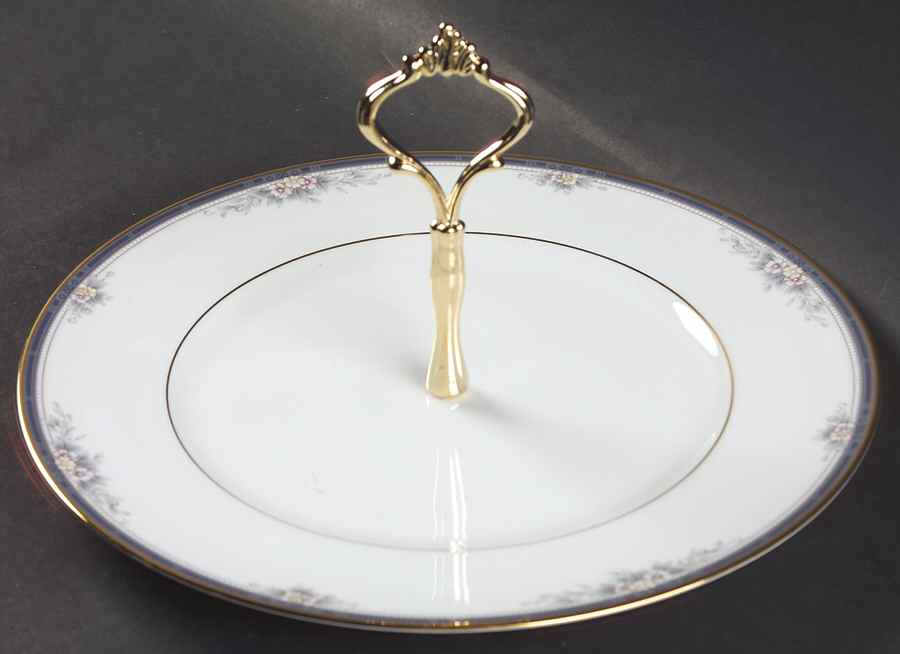 Ontario Round Serving Plate with Handle (DP) by Noritake-1