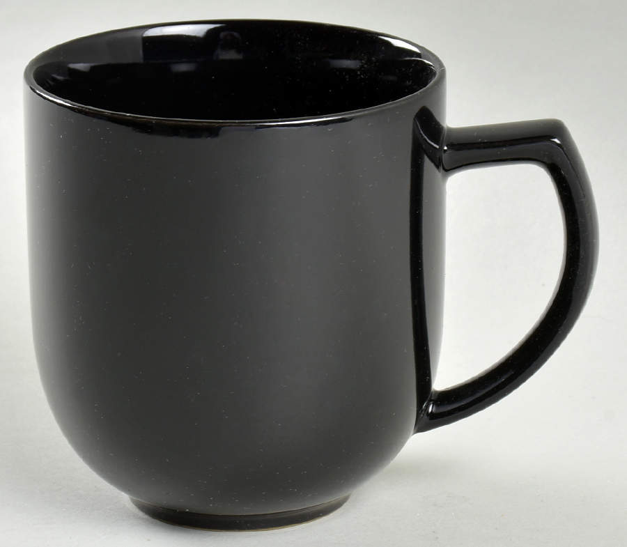 Options Black Mug by Noritake-1