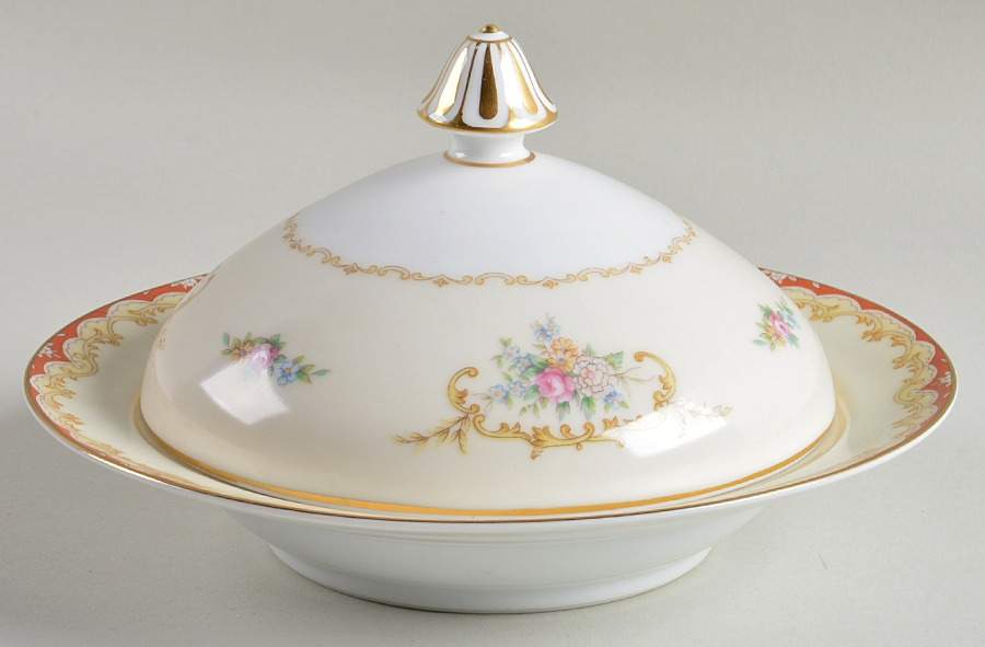 Oradell Round Covered Butter by Noritake-1