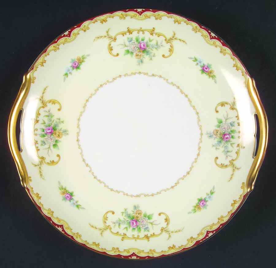 Oradell Handled Cake Plate by Noritake-1
