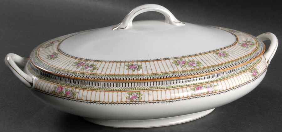 Ormonde Bassett Round Covered Vegetable by Noritake-1