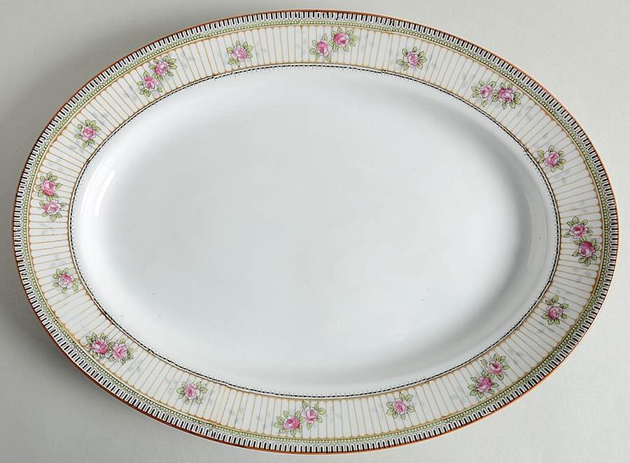 Ormonde Bassett 14" Oval Serving Platter by Noritake-1