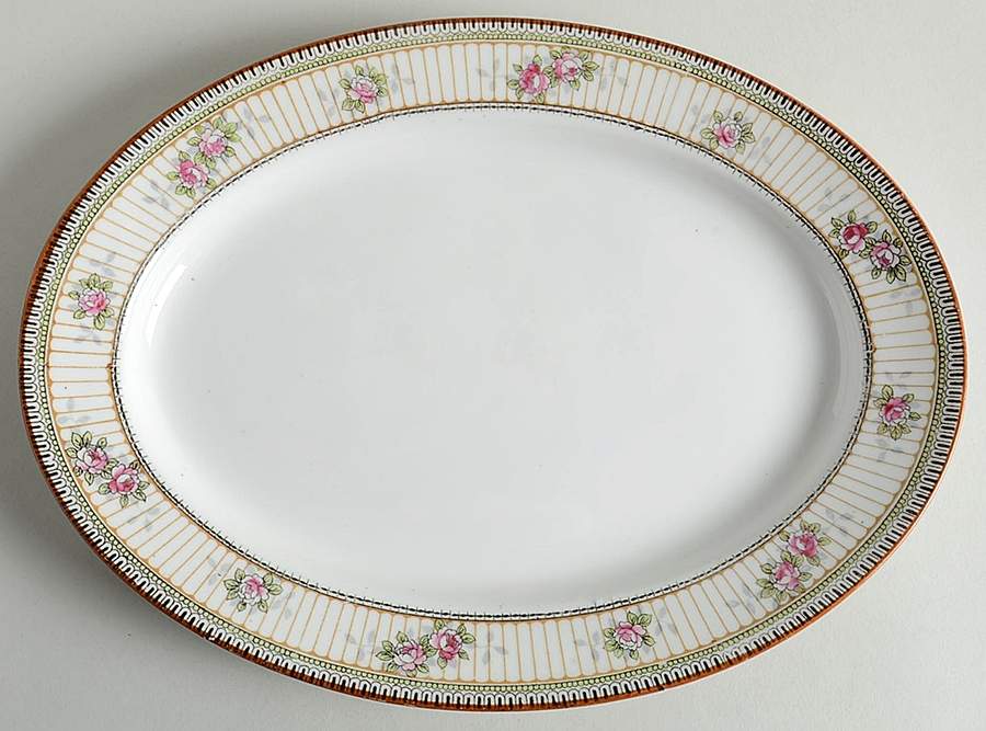 Ormonde Bassett 11" Oval Serving Platter by Noritake-1