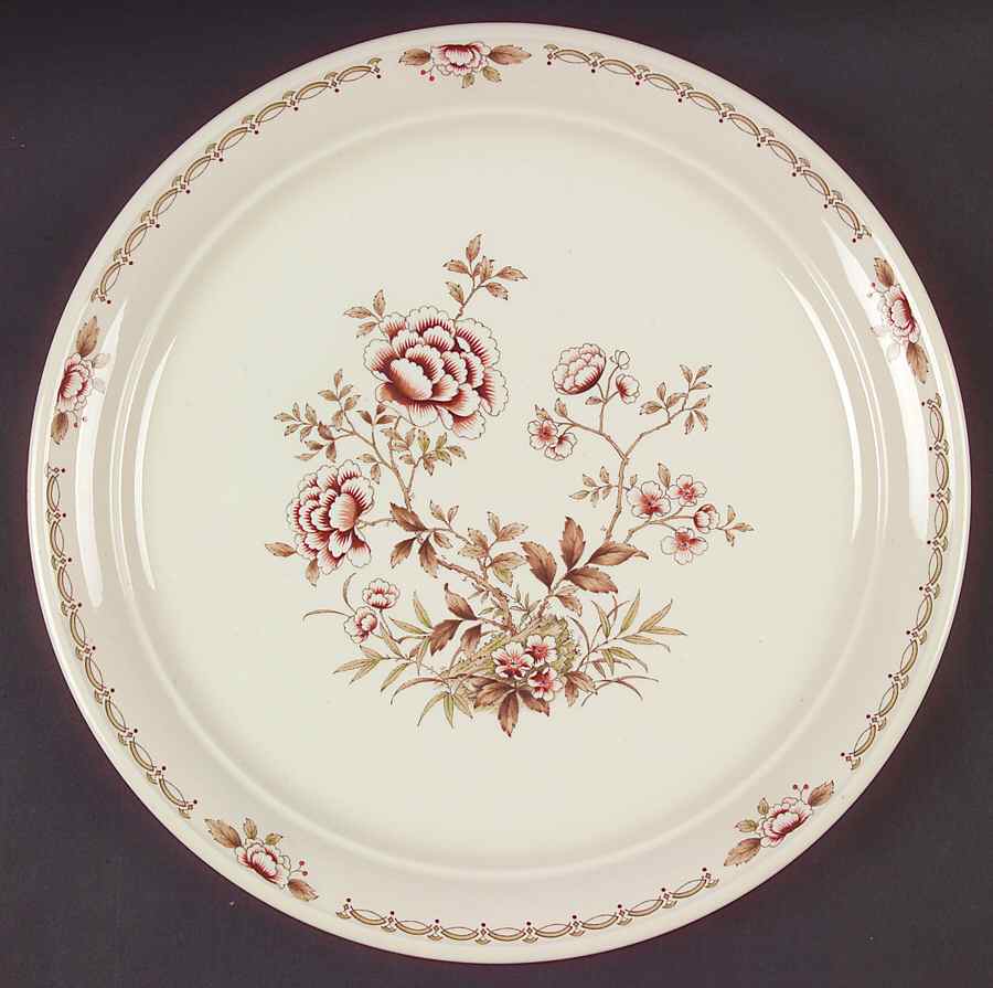 Oriental Dream 12" Chop Plate (Round Platter) by Noritake-1