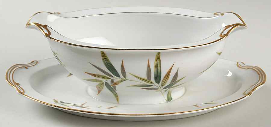 Orient Gravy Boat with Attached Underplate by Noritake-1