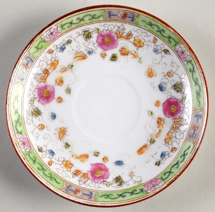 The Oriental Saucer by Noritake-1