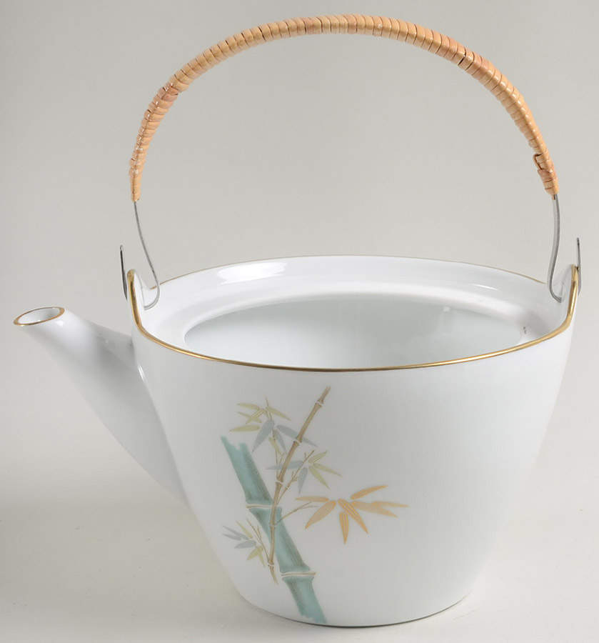 Oriental Teapot No Removable Top Handle & No Lid by Noritake-1