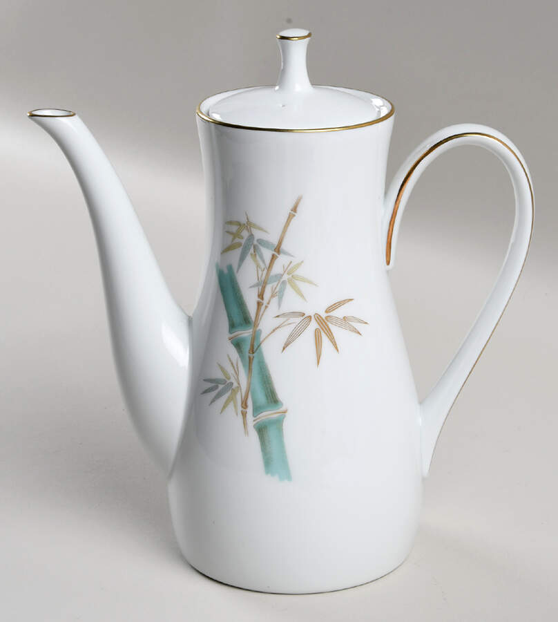 Oriental Small Coffee Pot & Lid by Noritake-1