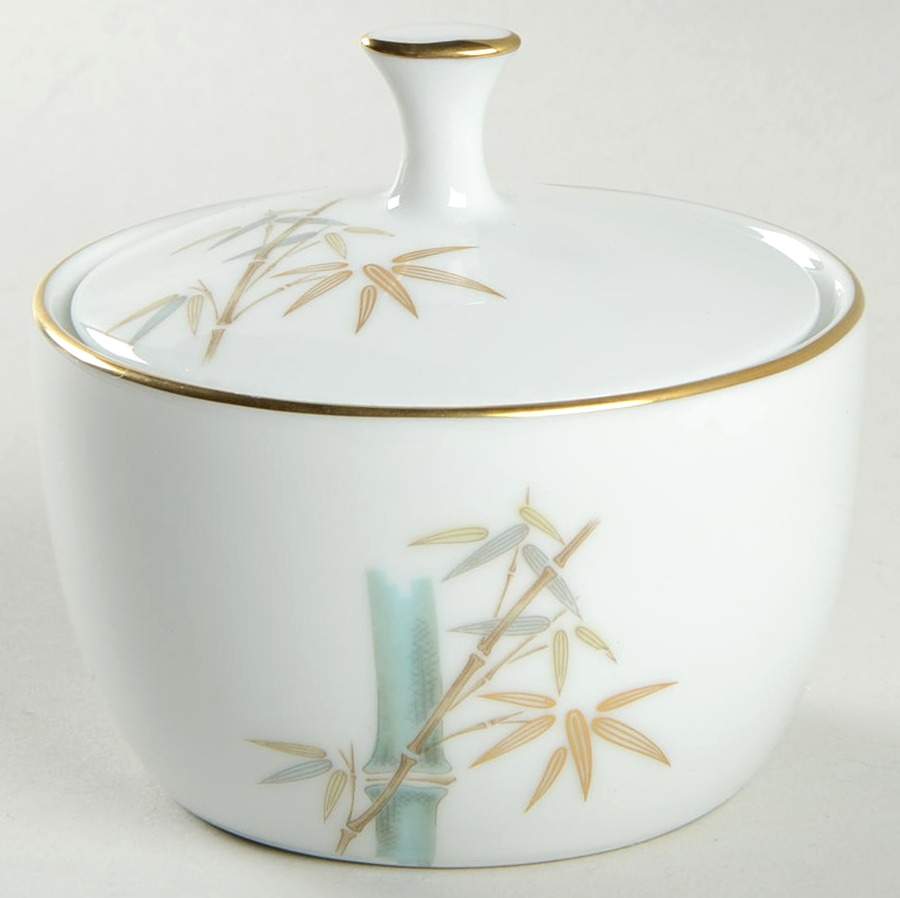 Oriental Sugar Bowl & Lid by Noritake-1