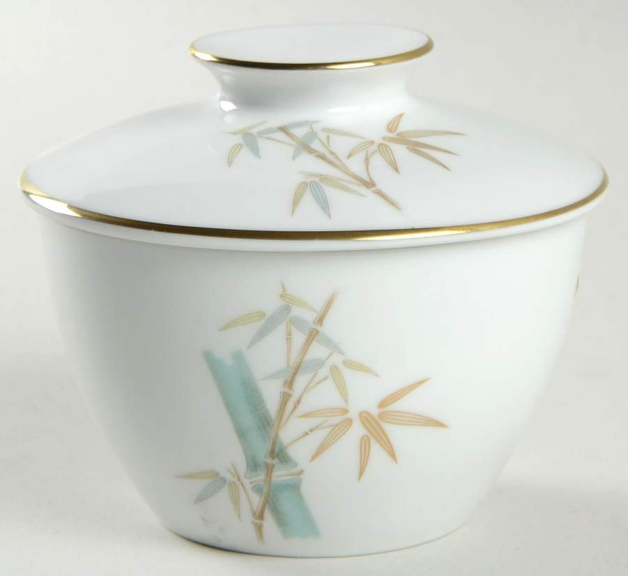 Oriental Sugar Bowl & Lid by Noritake-1