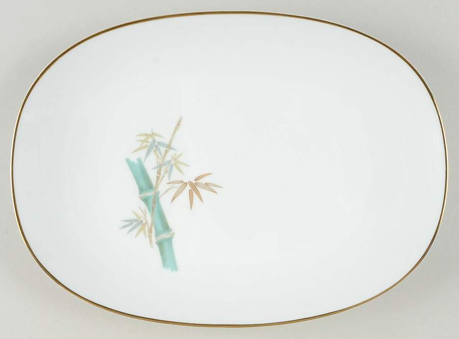 Oriental 11" Oval Serving Platter by Noritake-1