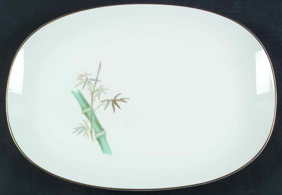 Oriental 15" Oval Serving Platter by Noritake-1