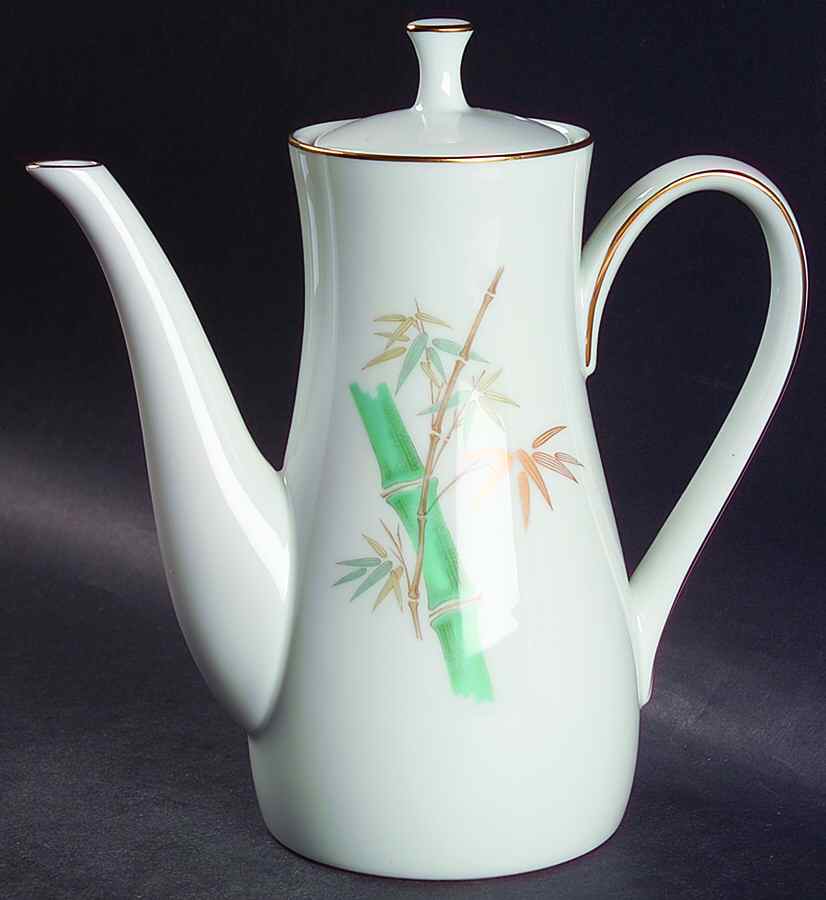 Oriental Small Coffee Pot & Lid by Noritake-1