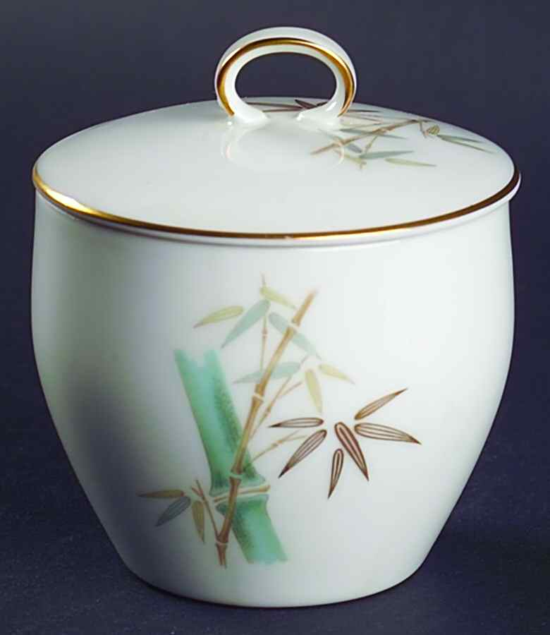 Oriental Sugar Bowl & Lid by Noritake-1