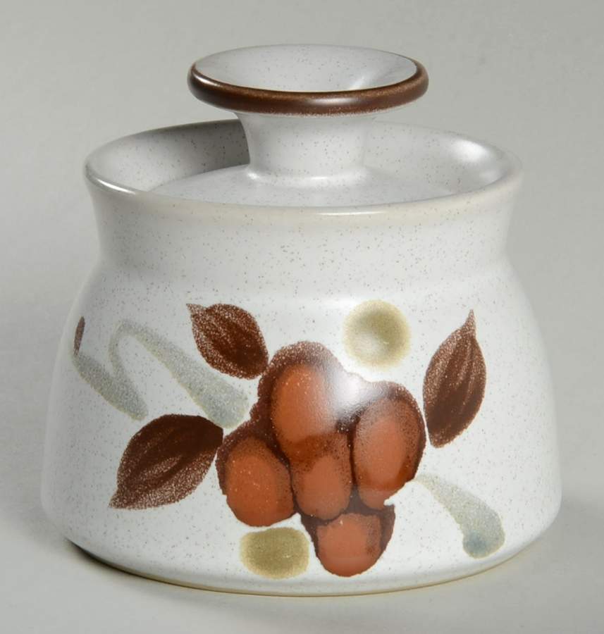 Orinda Sugar Bowl & Lid by Noritake-1