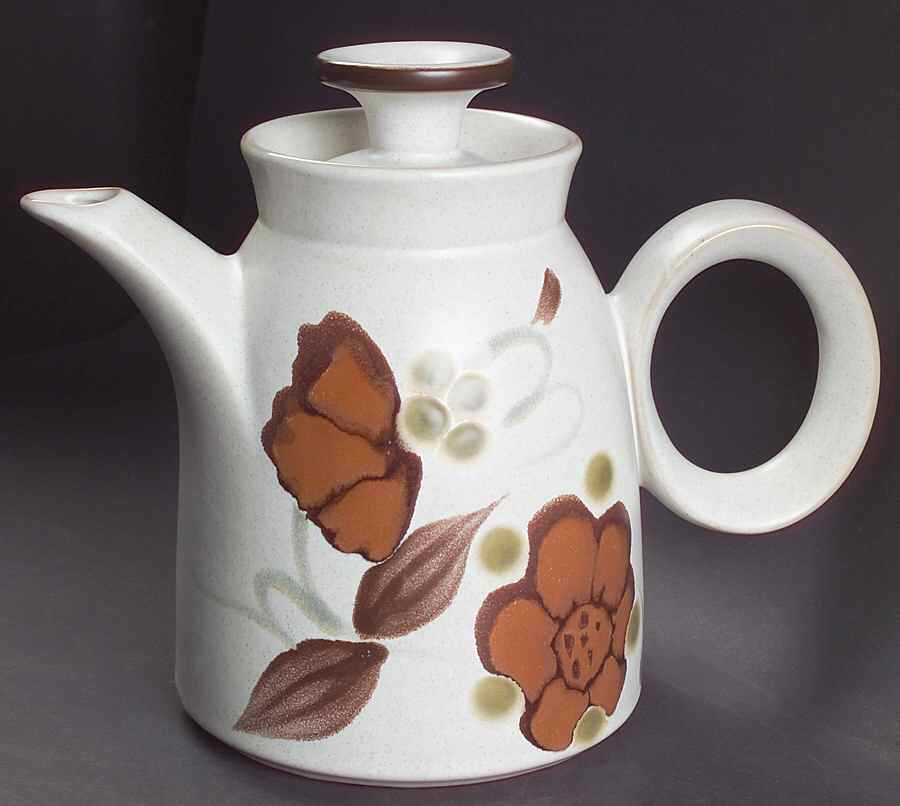Orinda Tea/Coffee Pot & Lid by Noritake-1