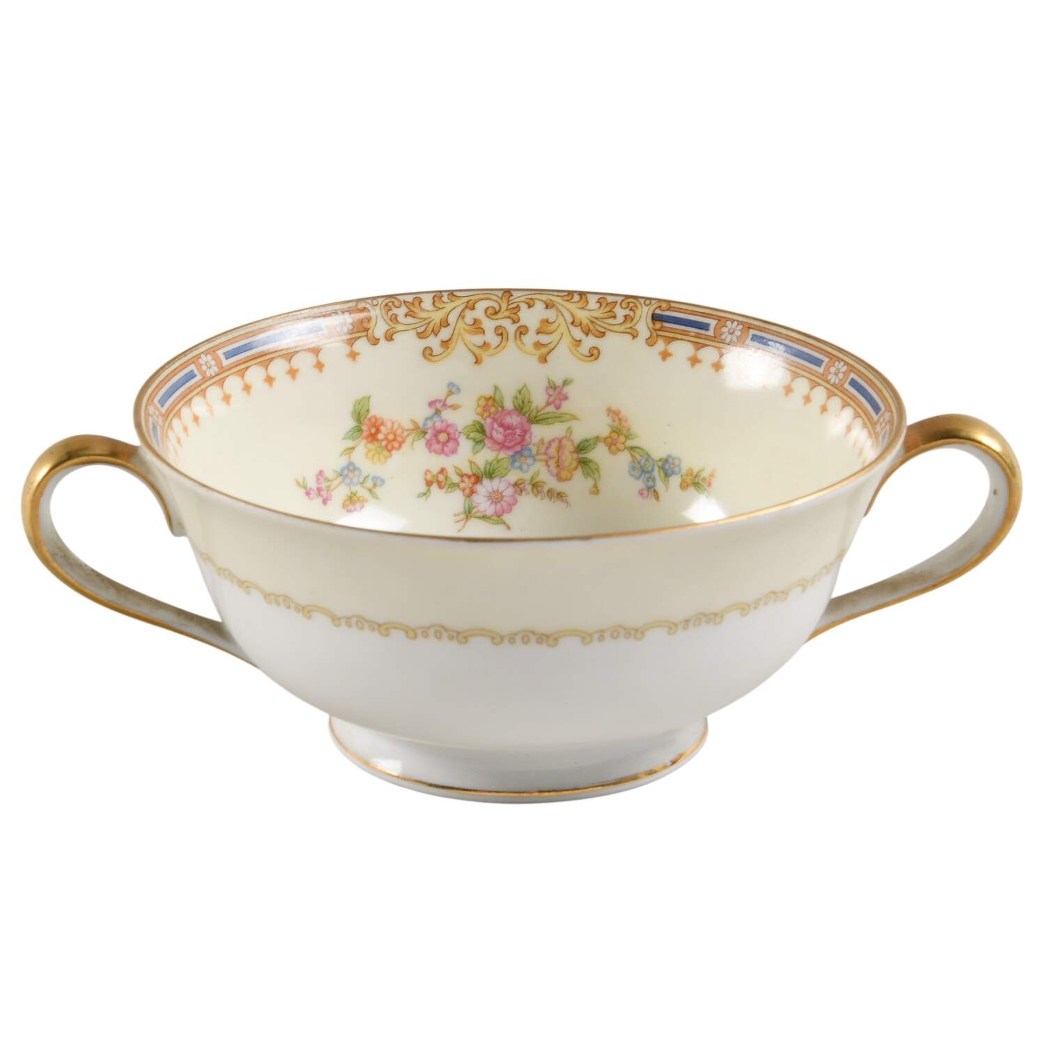 Orsino Footed Cream Soup Bowl by Noritake-1