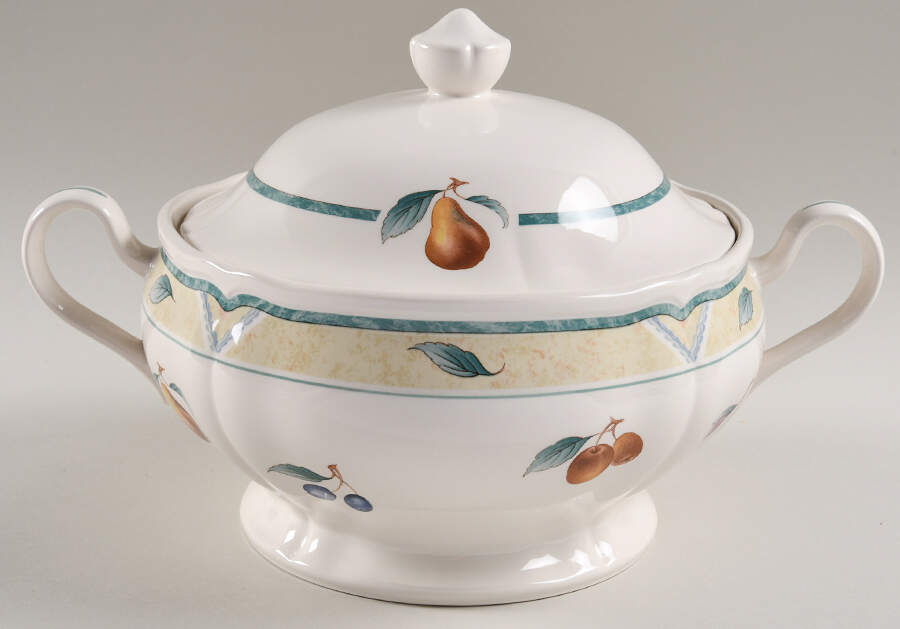 Orchard Spring Round Covered Vegetable by Noritake-1