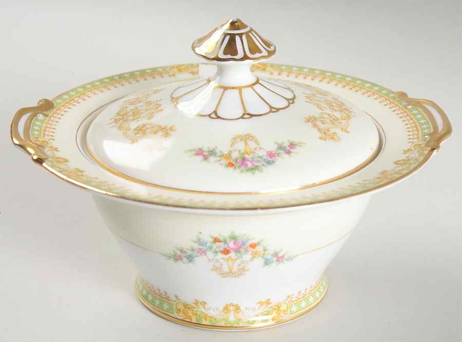 Osborne Sugar Bowl & Lid by Noritake-1