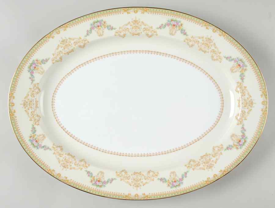 Osborne 16" Oval Serving Platter by Noritake-1
