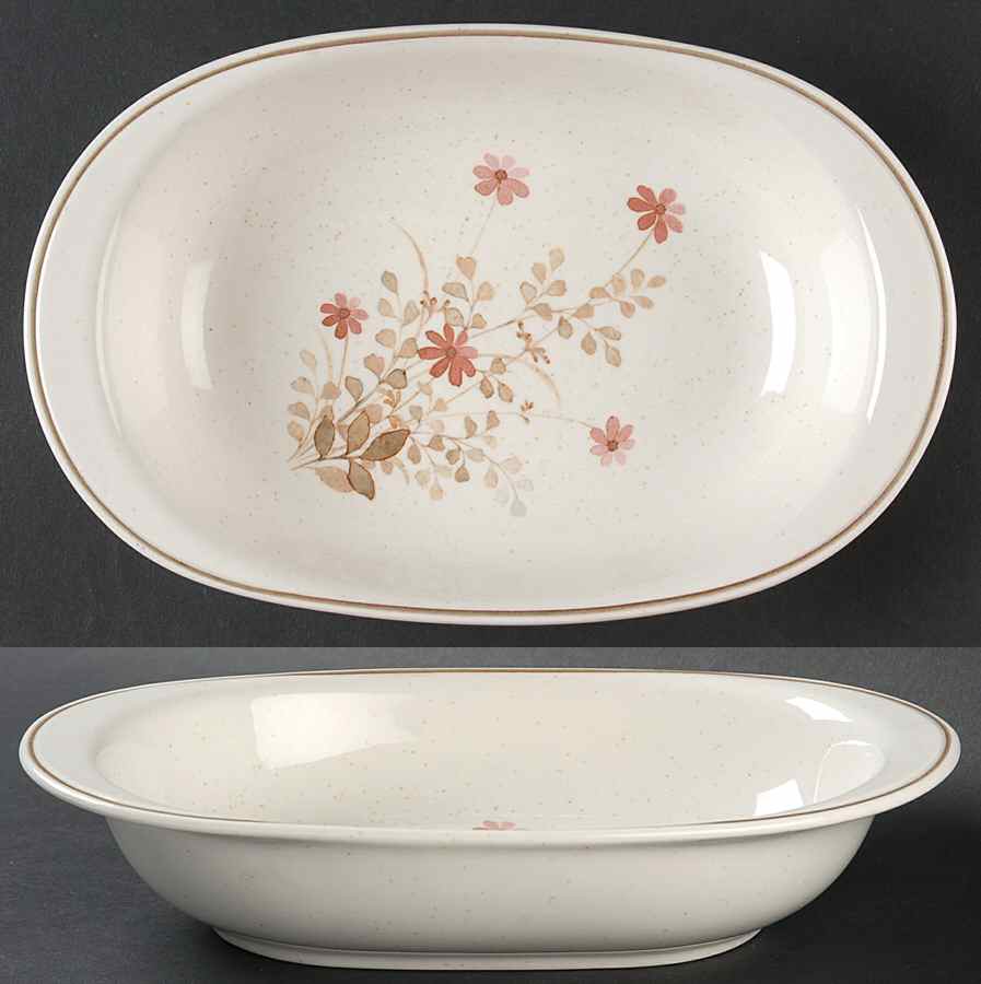 Outlook 10" Oval Vegetable Bowl by Noritake-1