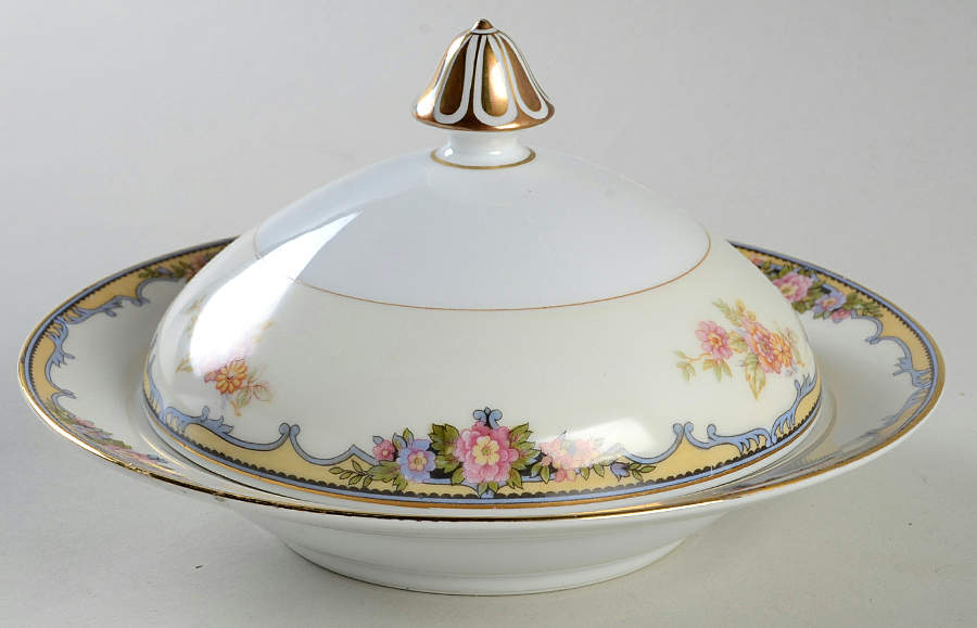 Oxford Round Covered Butter by Noritake-1