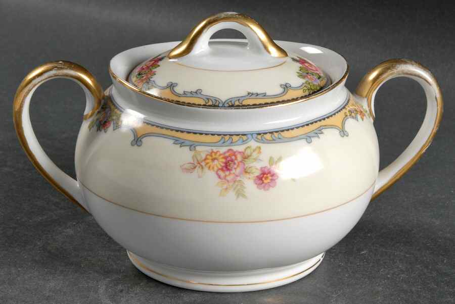 Oxford Sugar Bowl & Lid by Noritake-1