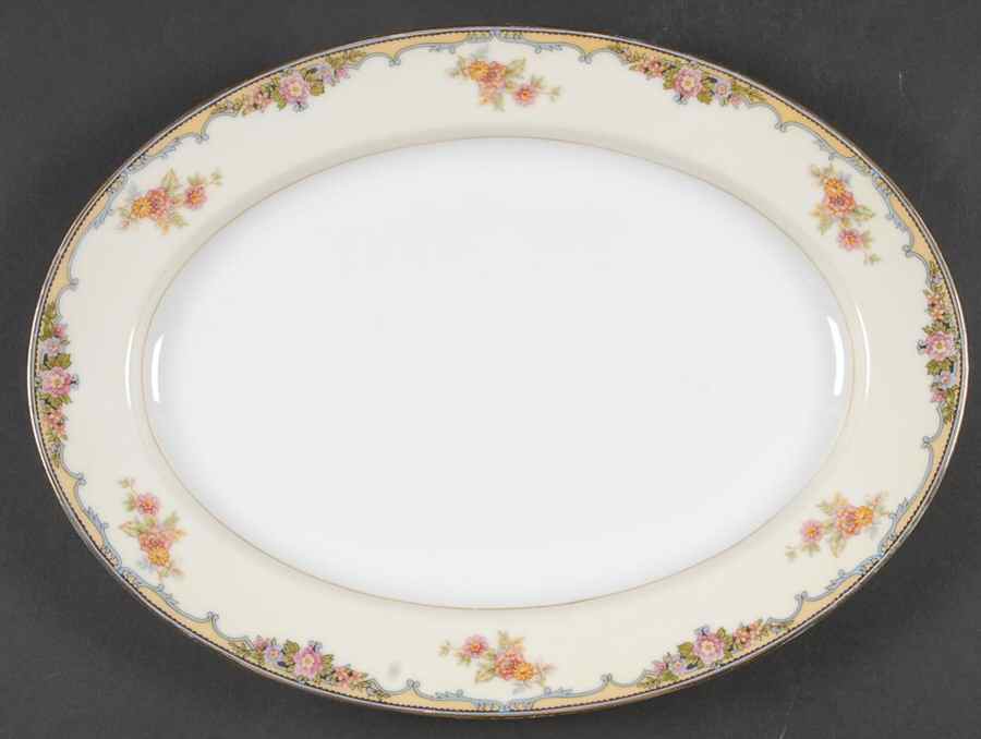 Oxford 13" Oval Serving Platter by Noritake-1