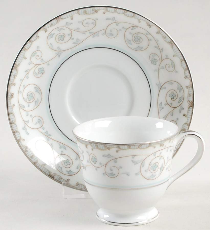 Oxford Footed Demitasse Cup & Saucer Set by Noritake-1
