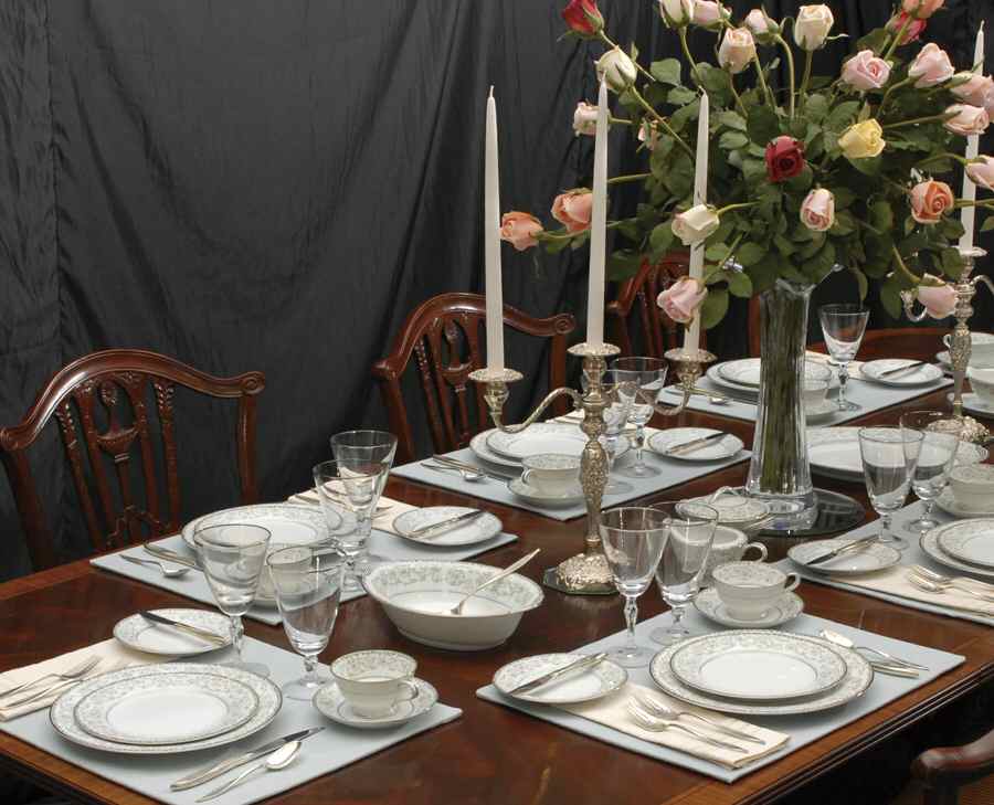 Oxford 46 Piece Estate Set by Noritake-1