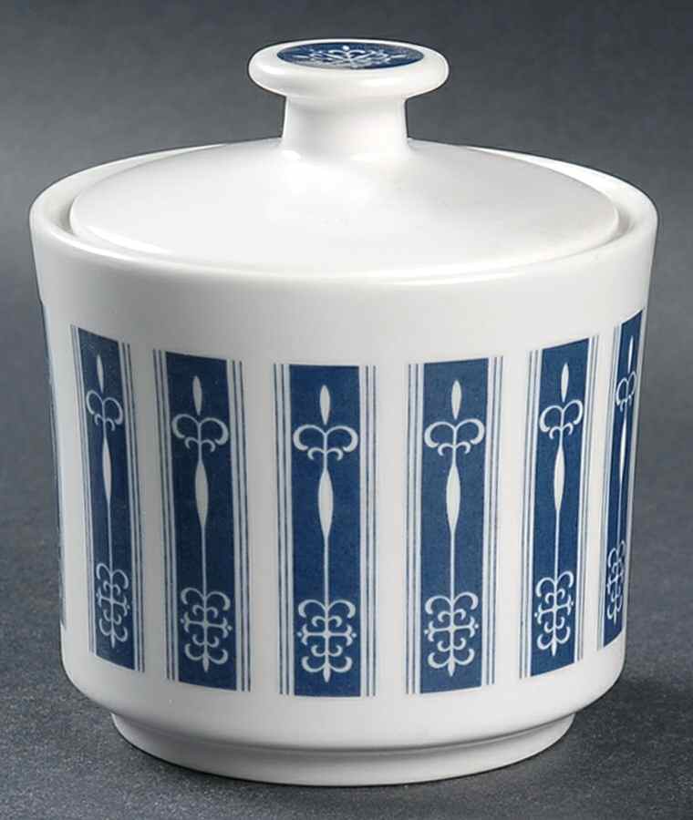 Pacific Sugar Bowl & Lid by Noritake-1