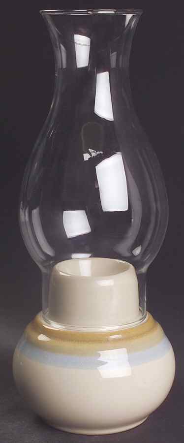 Painted Desert Hurricane Lamp & Globe by Noritake-1