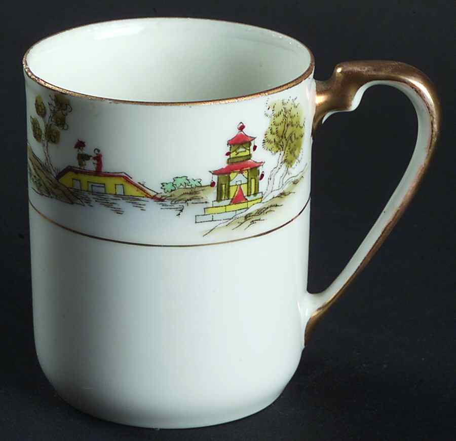 The Pagoda Flat Demitasse Cup by Noritake-1