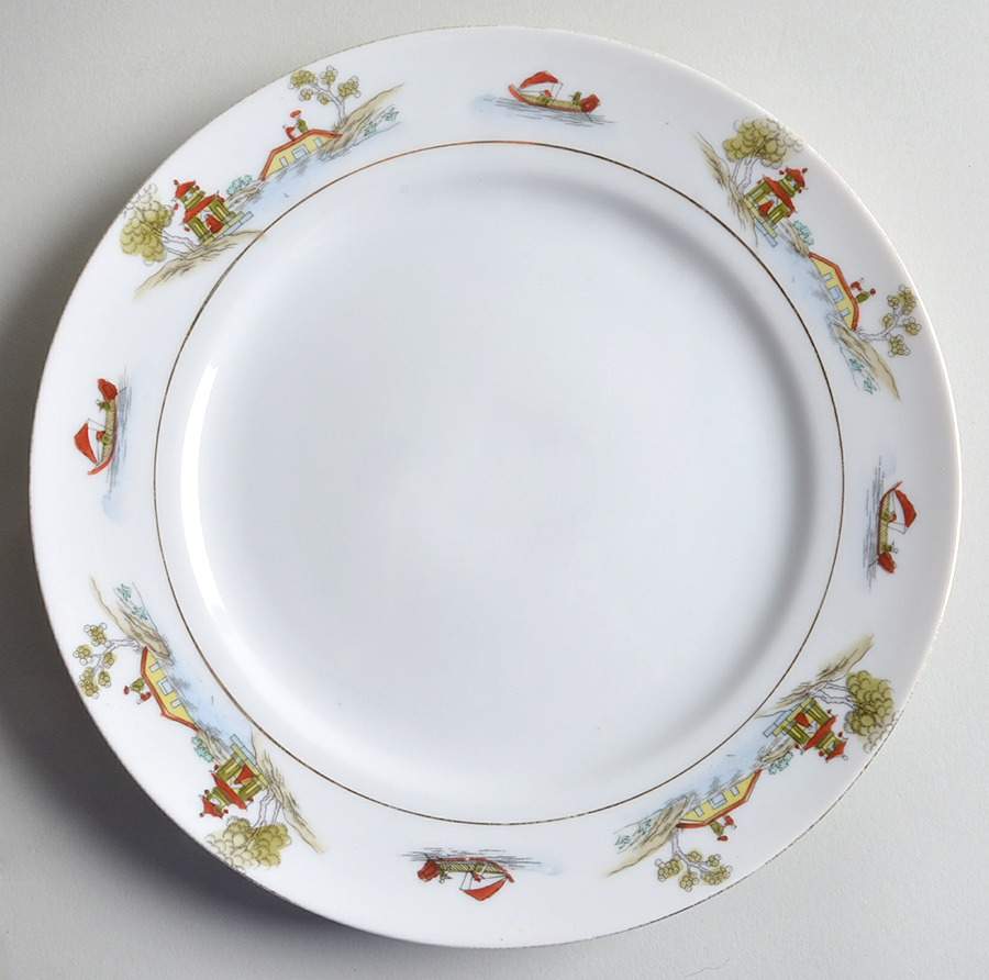The Pagoda Luncheon Plate by Noritake-1