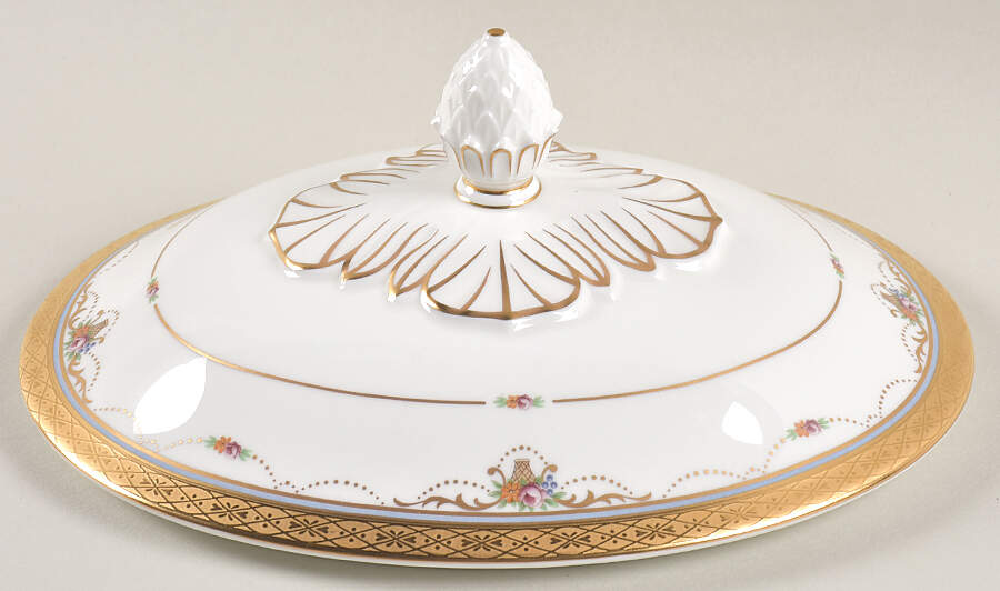 Palace Guard Lid for Oval Vegetable by Noritake-1