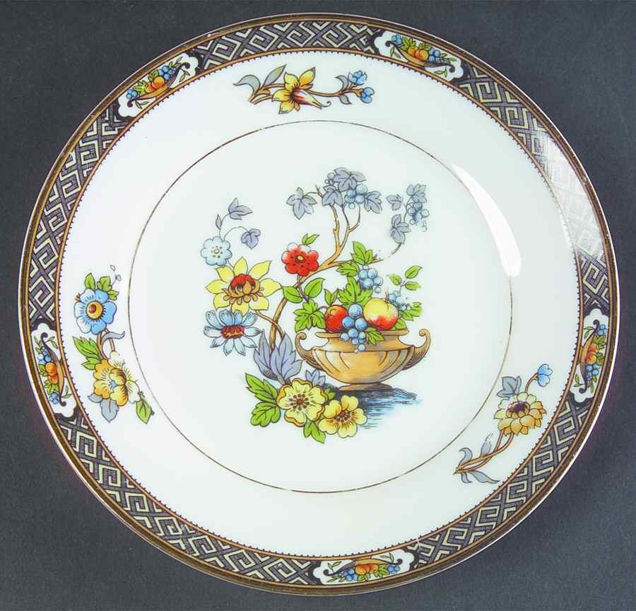 Paisley Bread & Butter Plate by Noritake-1