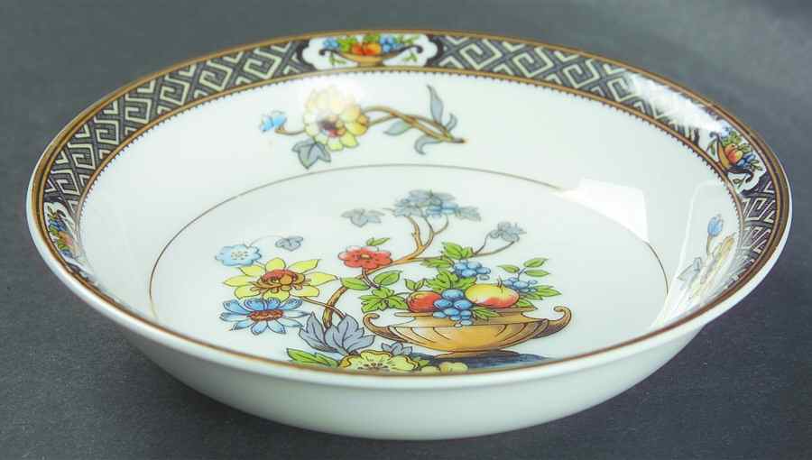 Paisley Fruit/Dessert (Sauce) Bowl by Noritake-1