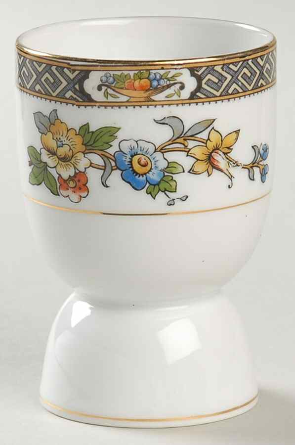 Paisley Double Egg Cup by Noritake-1
