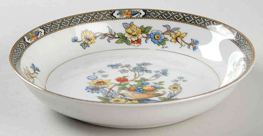 Paisley Coupe Soup Bowl by Noritake-1