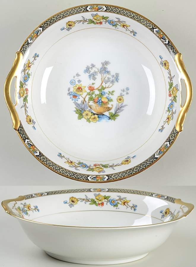 Paisley 10" Round Vegetable Bowl by Noritake-1